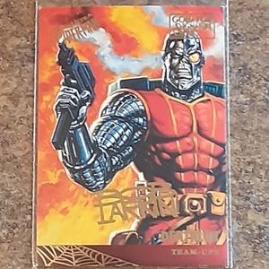 Fleer Ultra Spider-Man Gold Foil Signature Series